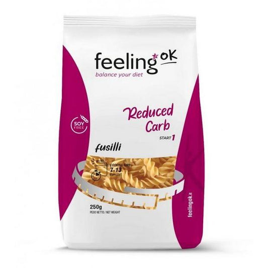 Protein Nudeln Fusilli + Protein 220g Beutel | Feeling OK