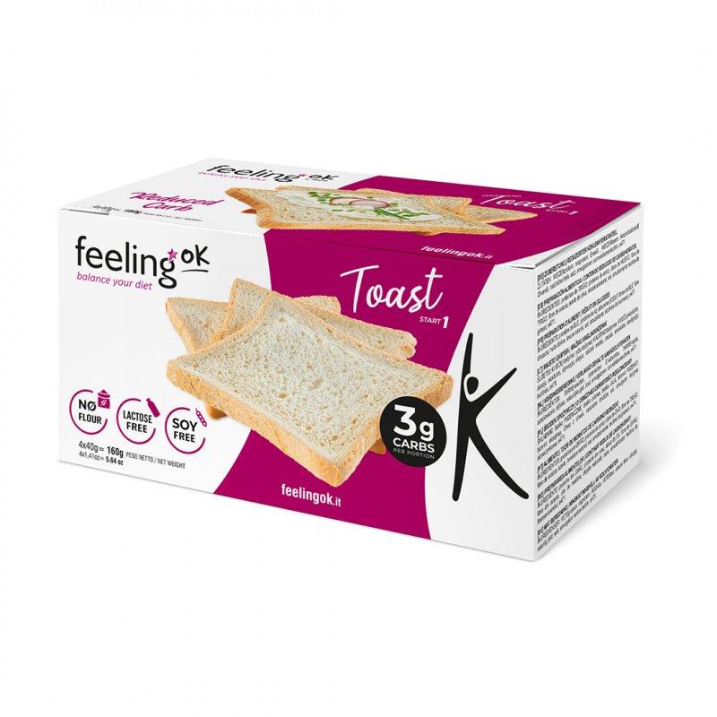 Toasts (Zwieback) + Protein (32-44% Protein) 160g | Feeling OK
