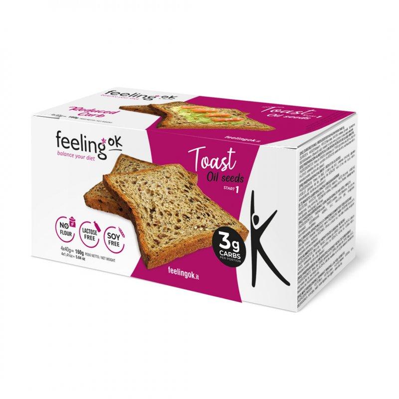 Toasts (Zwieback) + Protein (32-44% Protein) 160g | Feeling OK