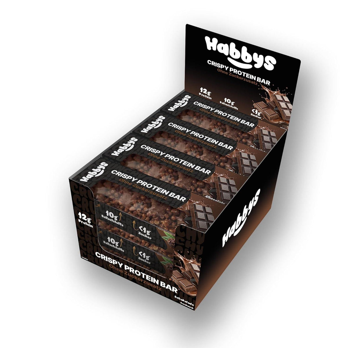 Crispy Protein Bar 12 x 40g Riegel | Habbys