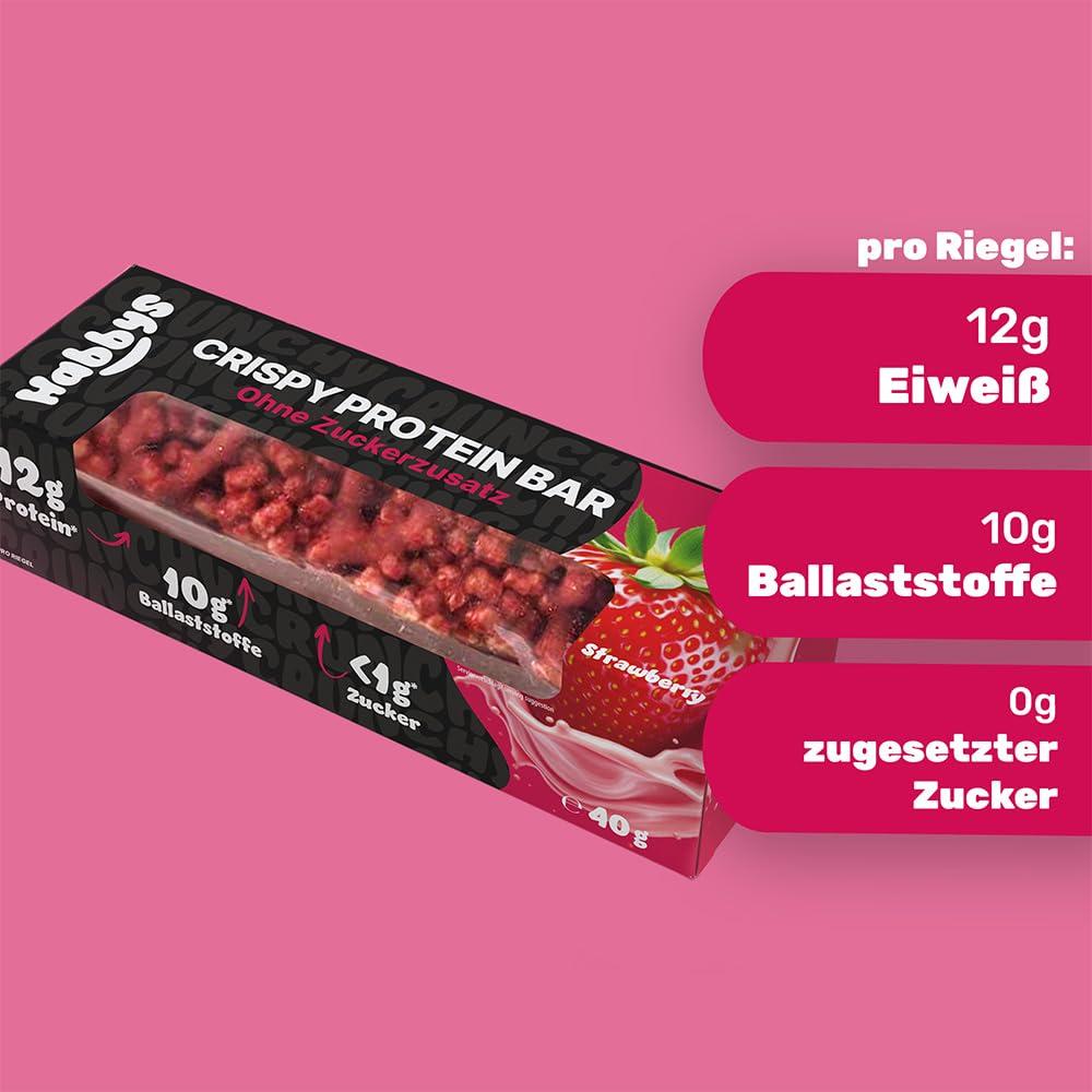 Crispy Protein Bar 1 x 40g Riegel | Habbys