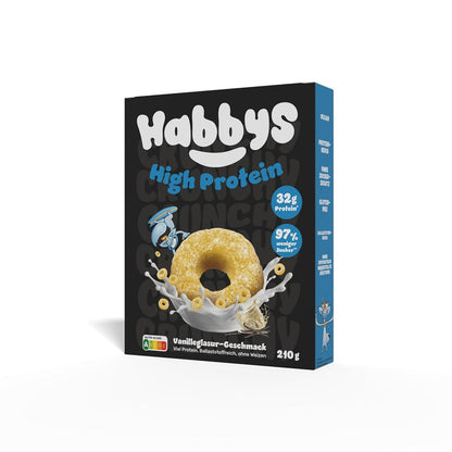 Zuckerarme Cerealien mit Protein 210g Packung | Habbys