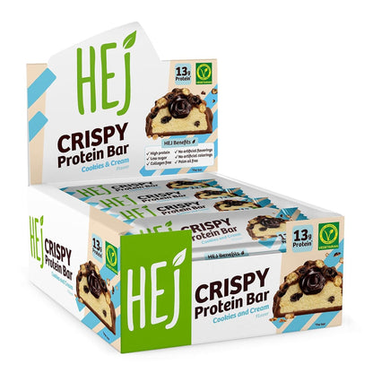 Crispy Protein Bar 12 x 45g Riegel | Hej