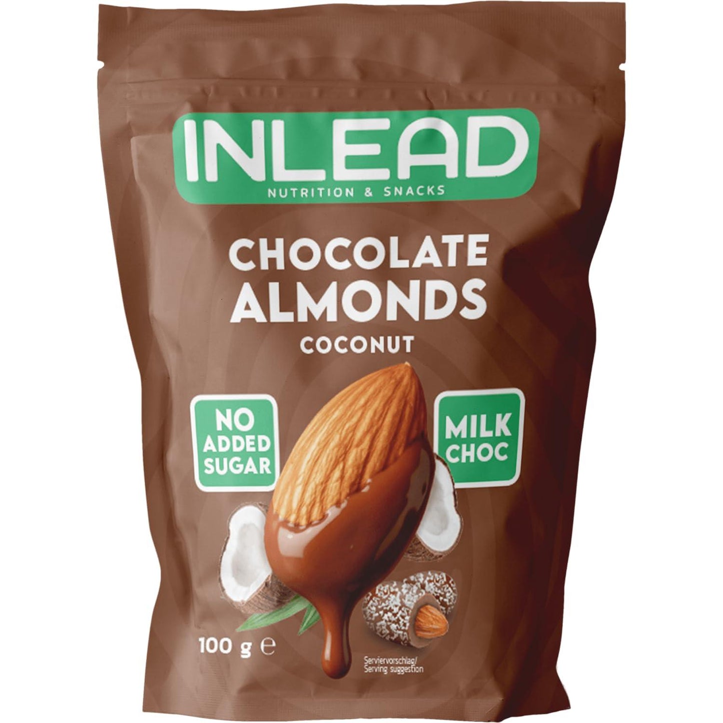 Chocolate Almonds 100g Beutel | Inlead