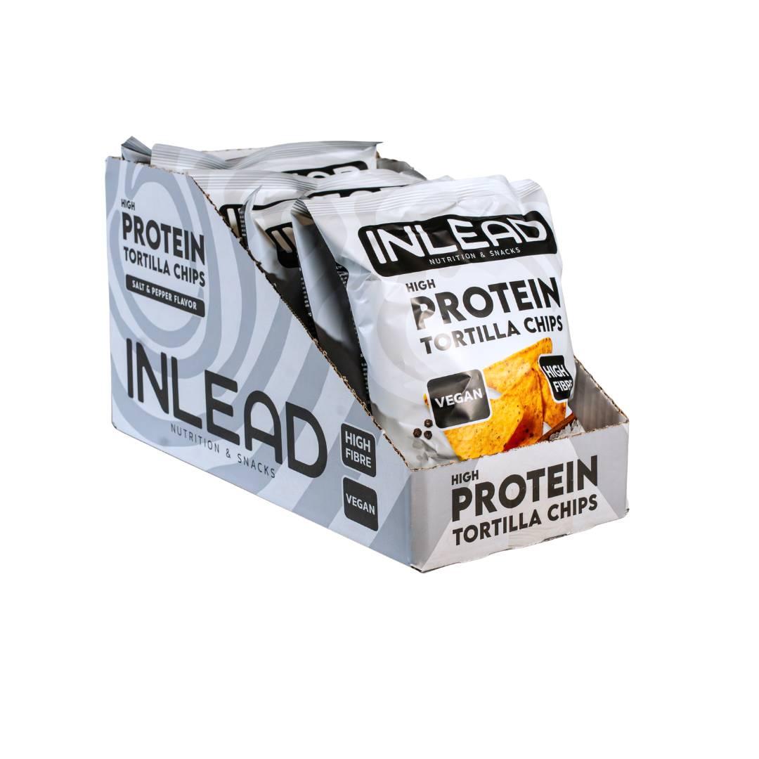 High Protein Tortilla Chips 6 x 50g Beutel | Inlead