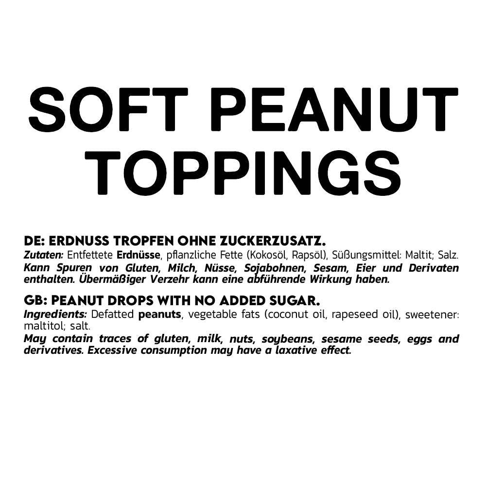 Soft Peanut Toppings 150g Beutel MHD 31.07.2026 | Inlead