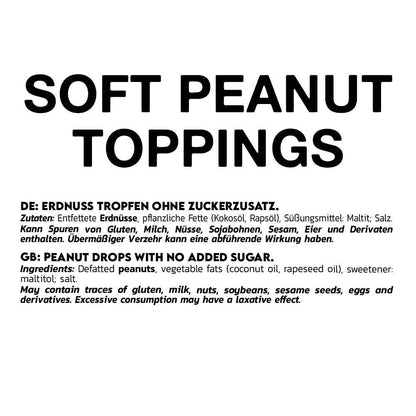 Soft Peanut Toppings 150g Beutel MHD 31.07.2026 | Inlead