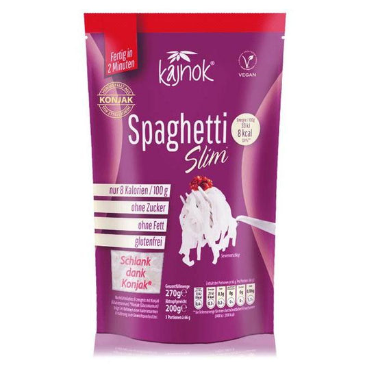 Spaghetti aus der Konjakwurzel 200g Beutel | Kajnok