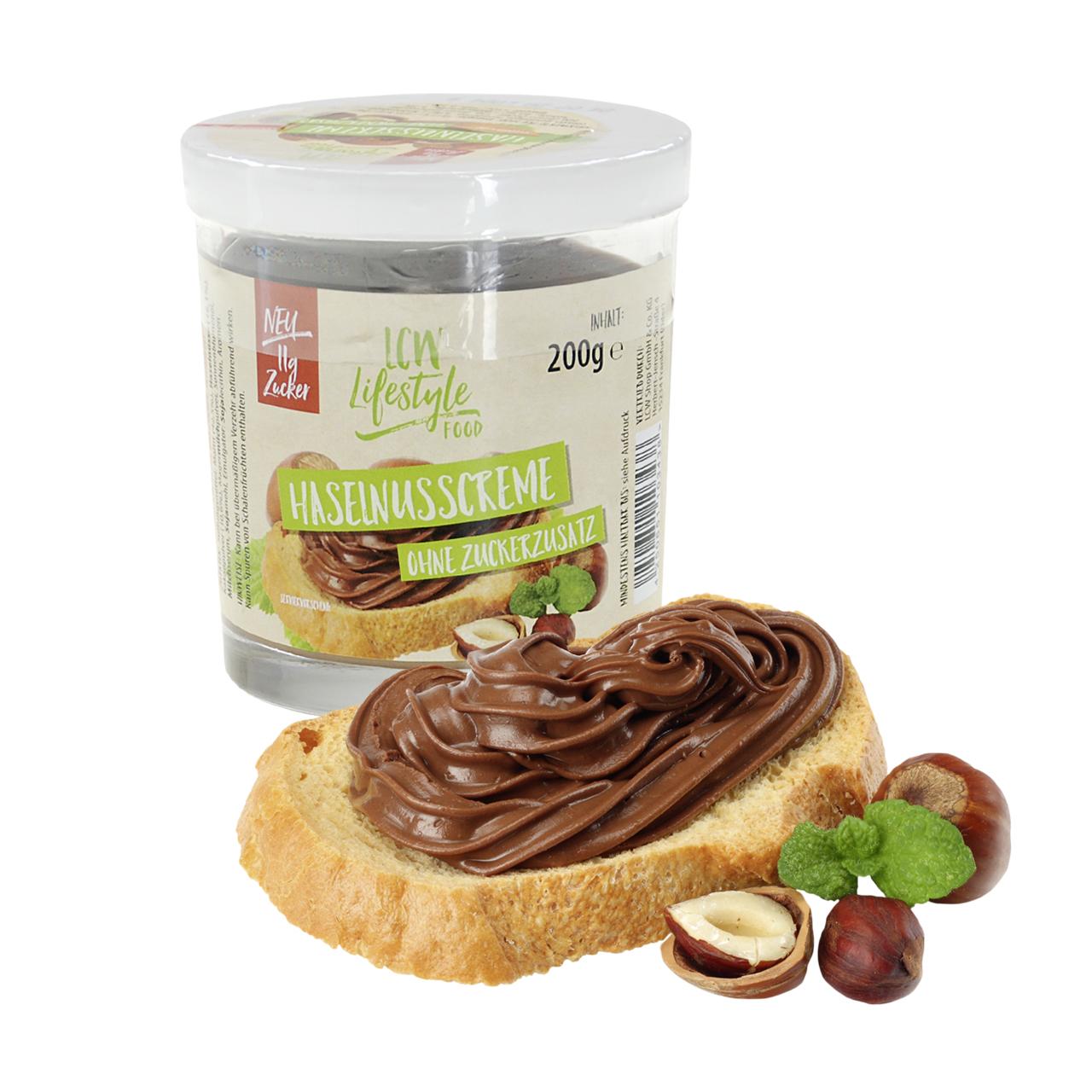 Haselnusscreme ohne Zuckerzusatz * 200g | LCW