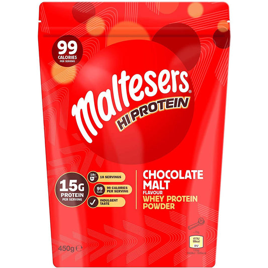 Hi Protein Pulver 450g Beutel Schokolade Malz | Maltesers