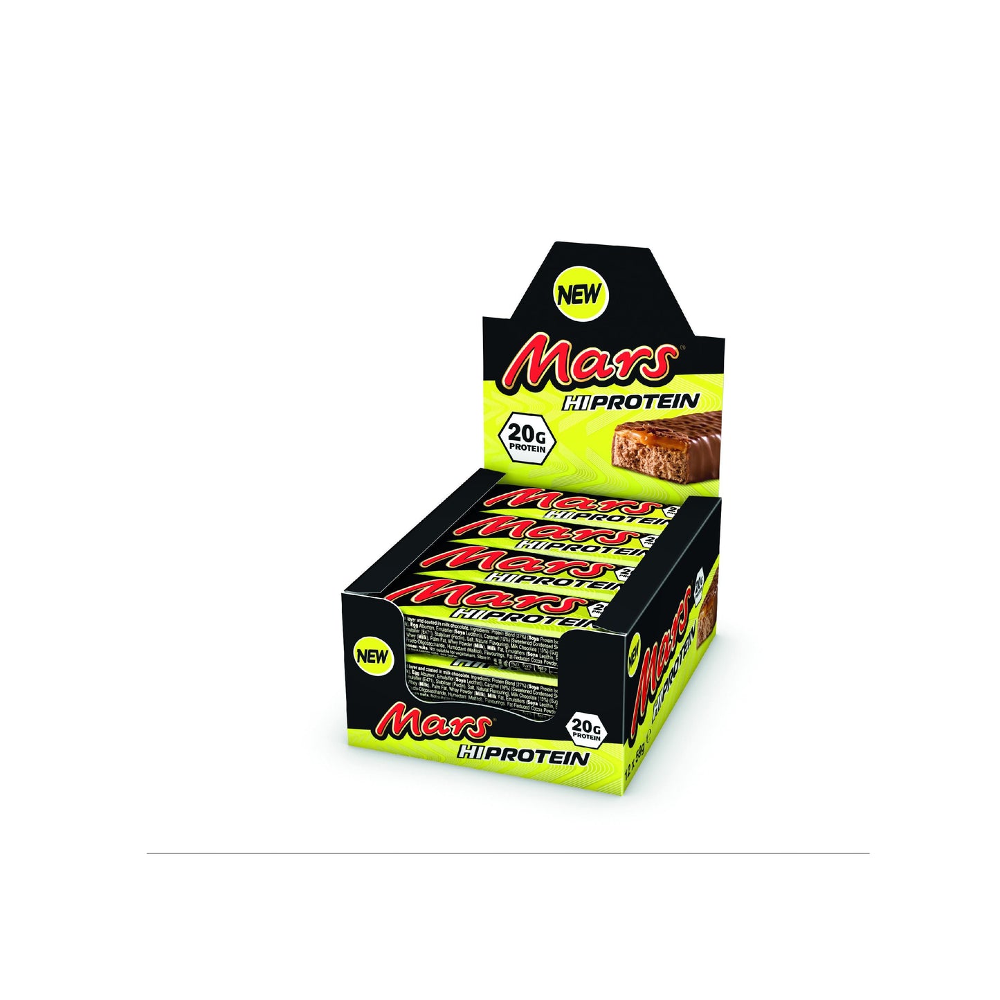 Hi Protein Bar 12 x 59g Karton Classic | Mars