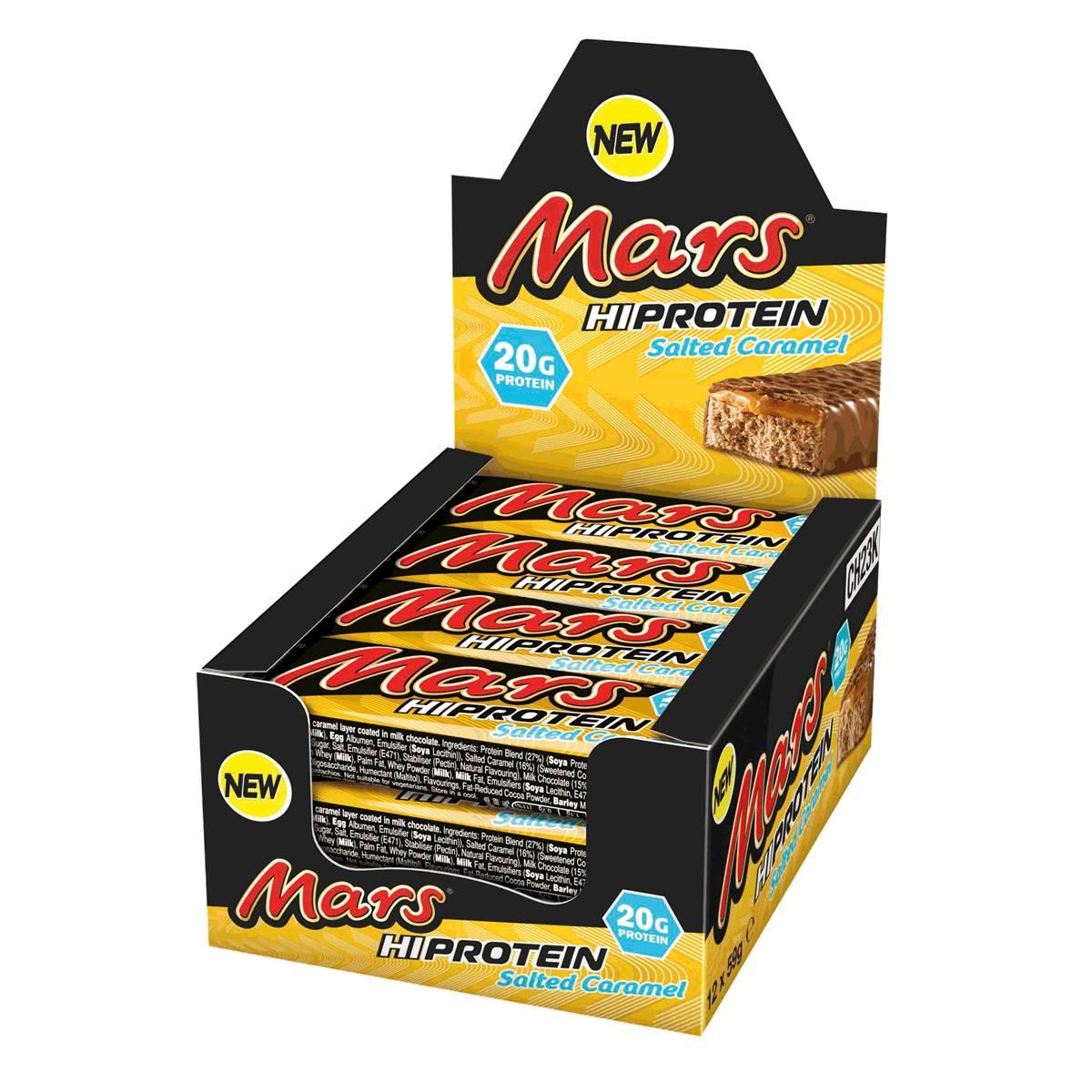 Hi Protein Bar 12 x 59g Karton Salted Caramel | Mars