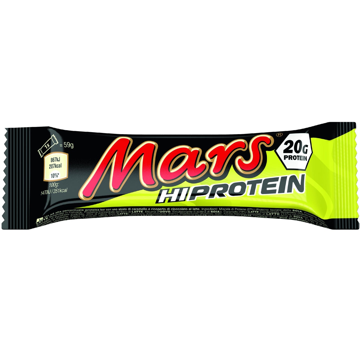 Hi Protein Bar 1 x 59g Riegel Classic | Mars