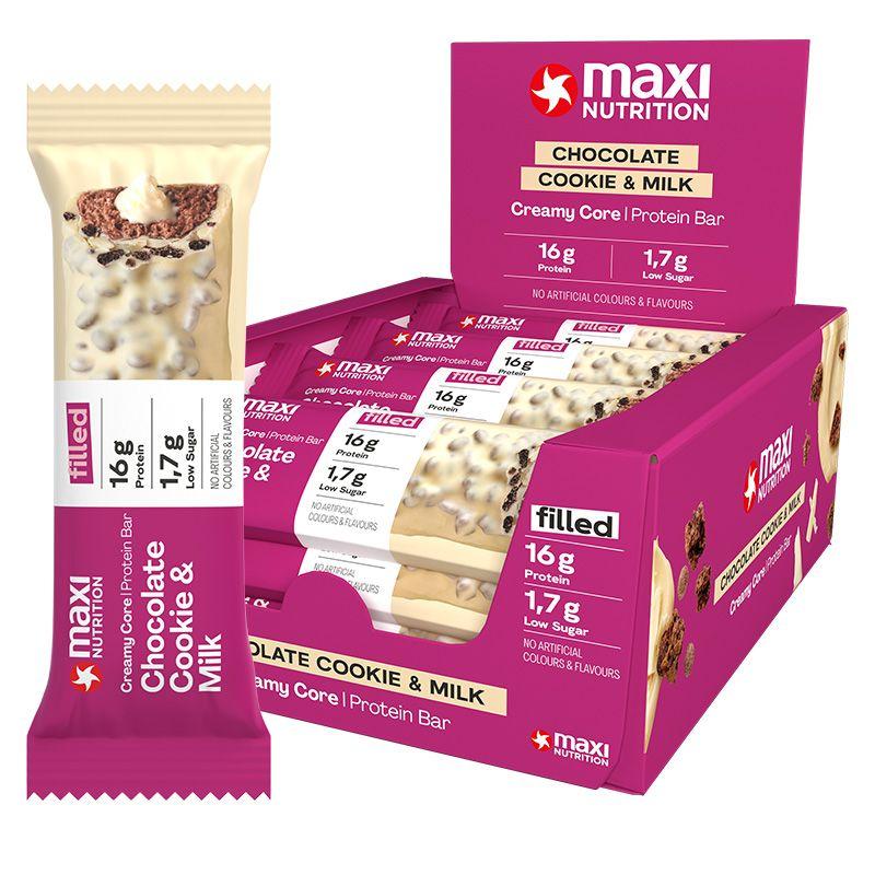 Creamy Core Protein Bar 12 x 45g Riegel | Maxi Nutrition