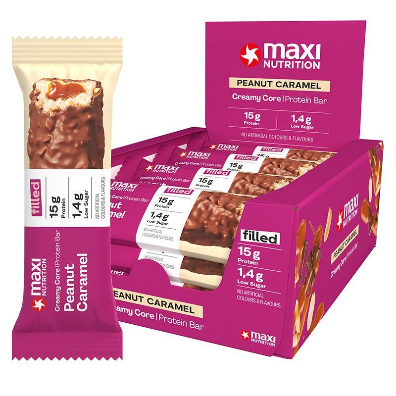 Creamy Core Protein Bar 12 x 45g Riegel | Maxi Nutrition