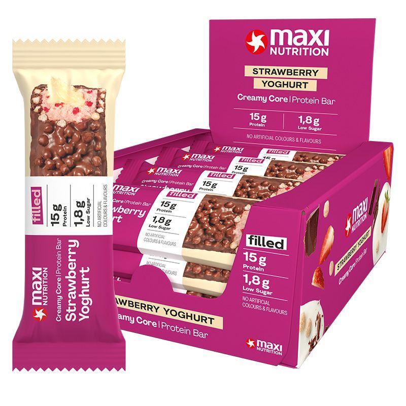 Creamy Core Protein Bar 12 x 45g Riegel | Maxi Nutrition