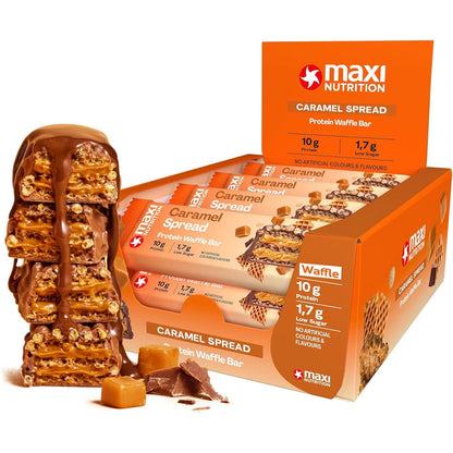 Protein Waffle Bar 12 x 39g Riegel | Maxi Nutrition