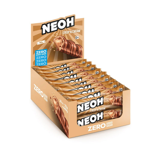 Crisp n Cream zuckerarmer Schokoriegel 20 x 22g Riegel | Neoh