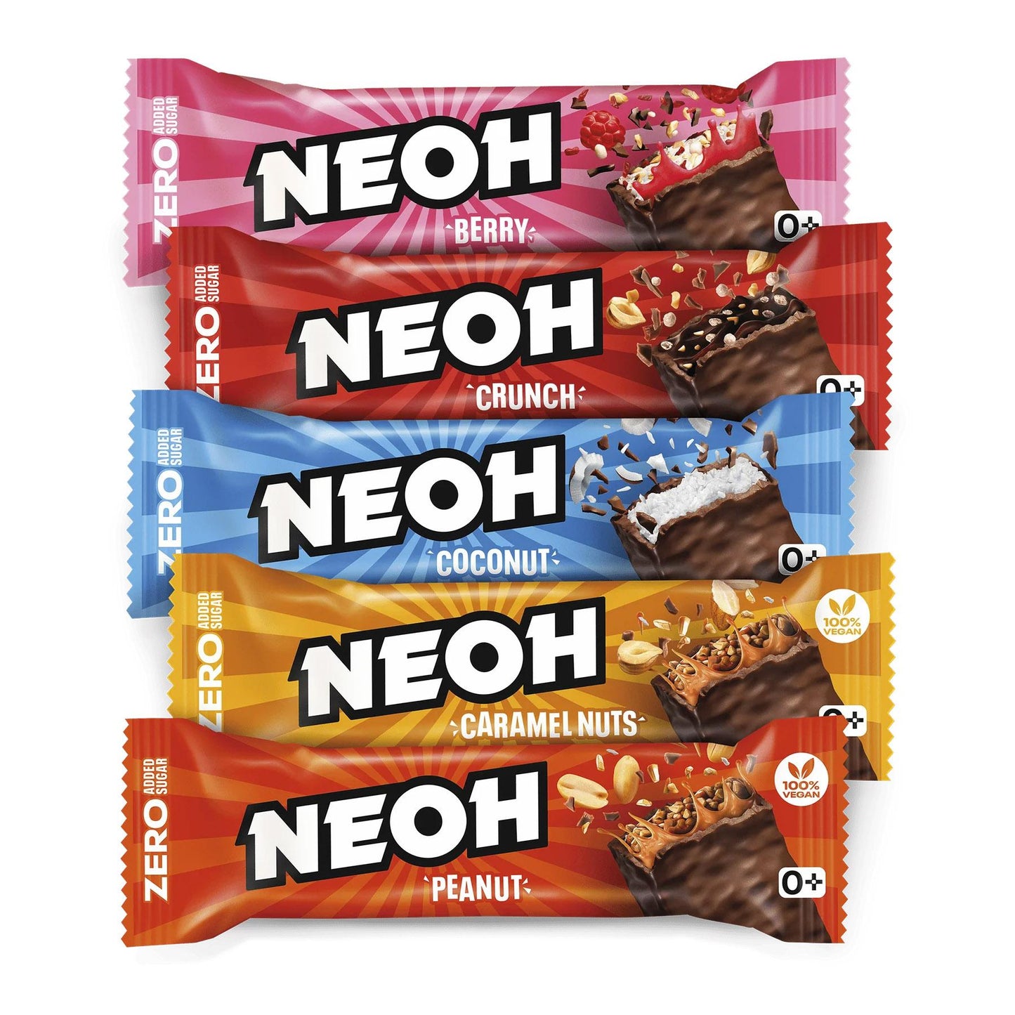 Zero Added Sugar Bar 5 x 30g Riegel Mix-Pack | Neoh