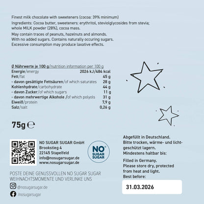 Adventskalender ohne Zuckerzusatz 2025 | No Sugar Sugar