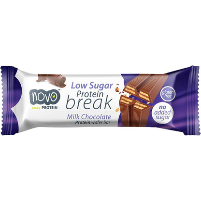 Protein Break Bar 1 x 21,5g Riegel Milk Chocolate | Novo