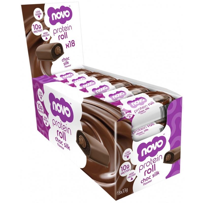 Protein Roll Bar 18 x 33g Riegel | Novo
