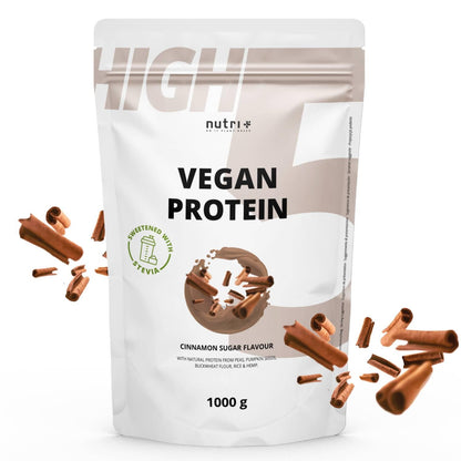 Vegan High 5 Protein ohne Soja 1000g Beutel | Nutri-Plus