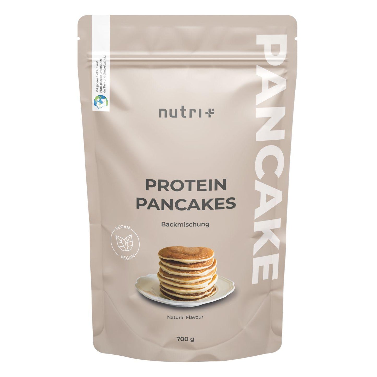 Vegan Protein Pancakes 700g Beutel | Nutri-Plus