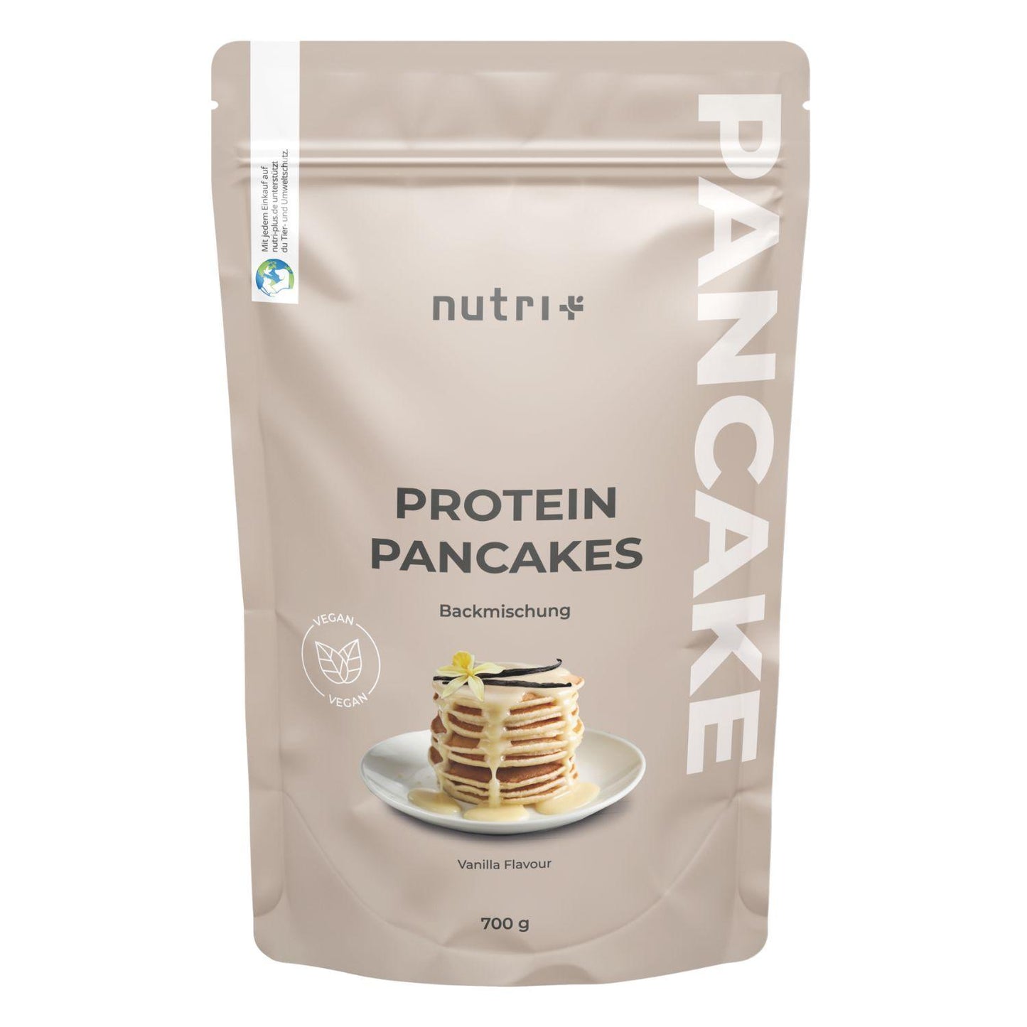 Vegan Protein Pancakes 700g Beutel | Nutri-Plus