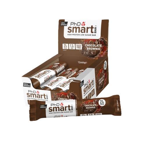 Smart Protein Bar 12 x 64g Riegel | PhD