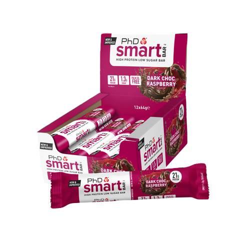 Smart Protein Bar 12 x 64g Riegel | PhD