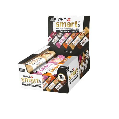 Smart Protein Bar 12 x 64g Riegel | PhD