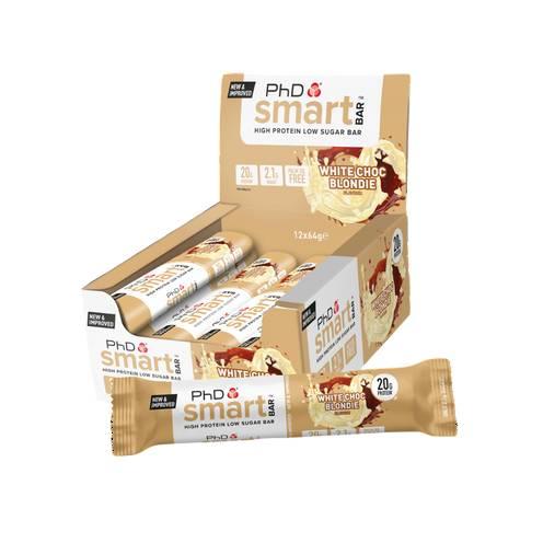 Smart Protein Bar 12 x 64g Riegel | PhD