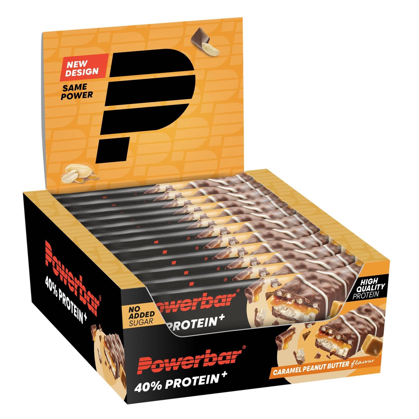 40% Protein + Crisp 12 x 40g Riegel | Powerbar