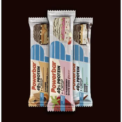 40% Protein + Crisp 12 x 40g Riegel | Powerbar