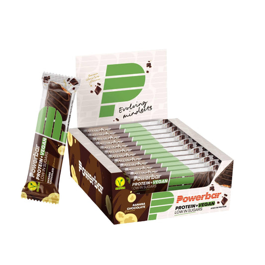 Protein + Vegan 12 x 42g Riegel | Powerbar