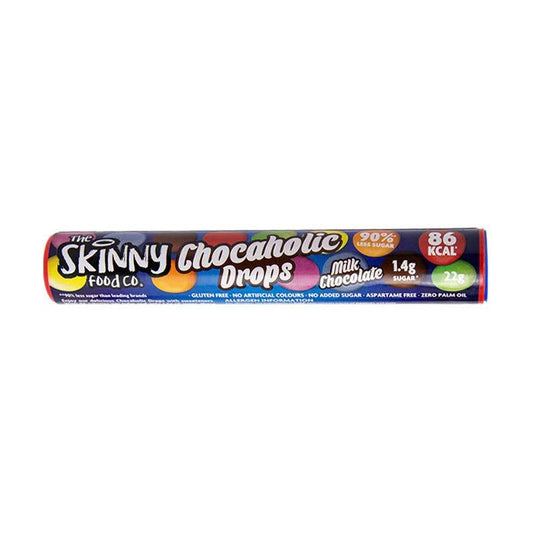 Chocaholic Drops Schokolinsen 1 x 22g Milk Chocolate | Skinny Food