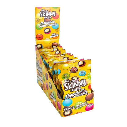 Chocaholic Peanuts 12 x 40g Beutel | Skinny Food