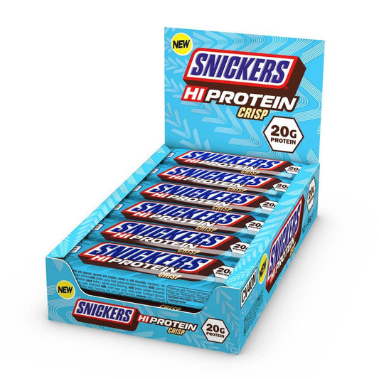 Hi Protein Bar 12 x 55g Karton Crisp | Snickers