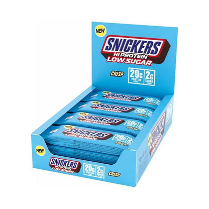 Low Sugar Hi Protein Bar 12 x 55g - 57g Riegel | Snickers