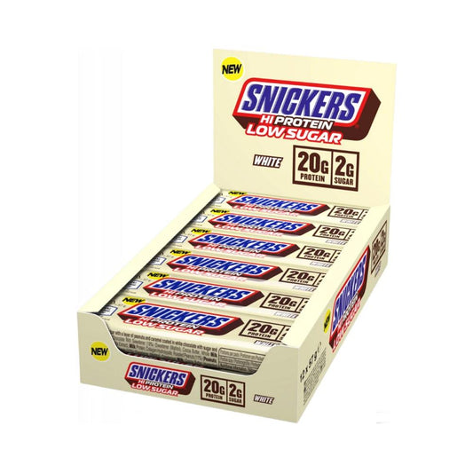 Low Sugar Hi Protein Bar 12 x 55g - 57g Riegel | Snickers