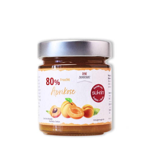 Fruchtaufstrich ohne Zuckerzusatz 225g Glas | Sukrin