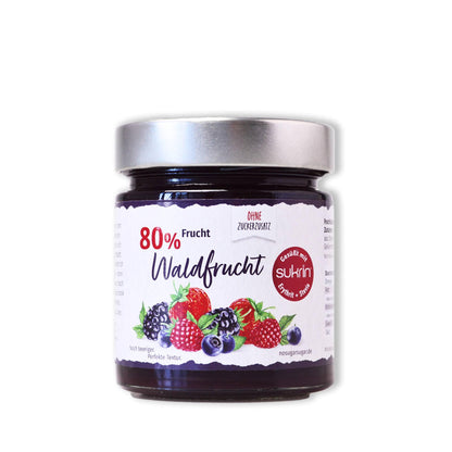 Fruchtaufstrich ohne Zuckerzusatz 225g Glas | Sukrin