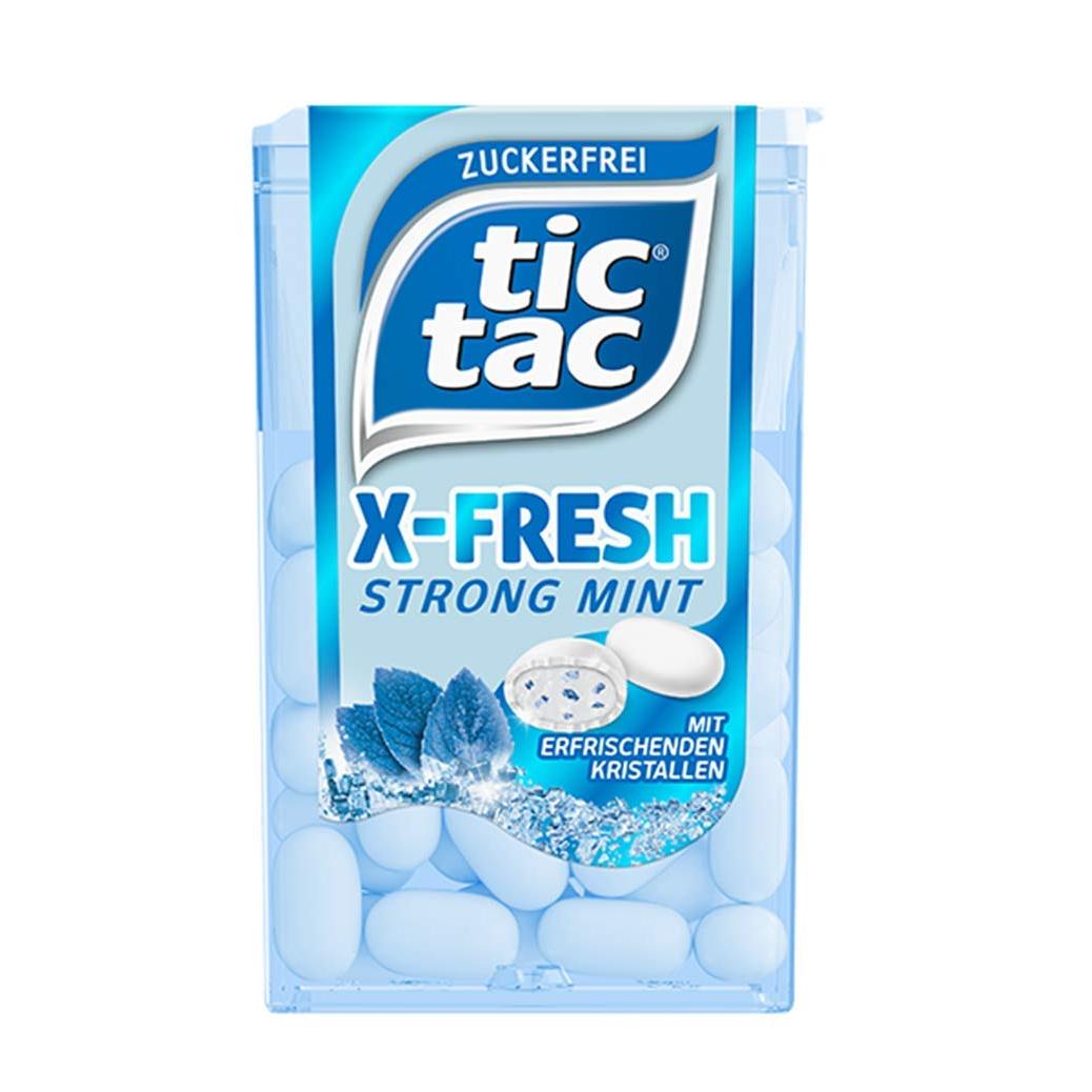 X-FRESH Strong Mint zuckerfrei  1 x 16,4g | Tic Tac