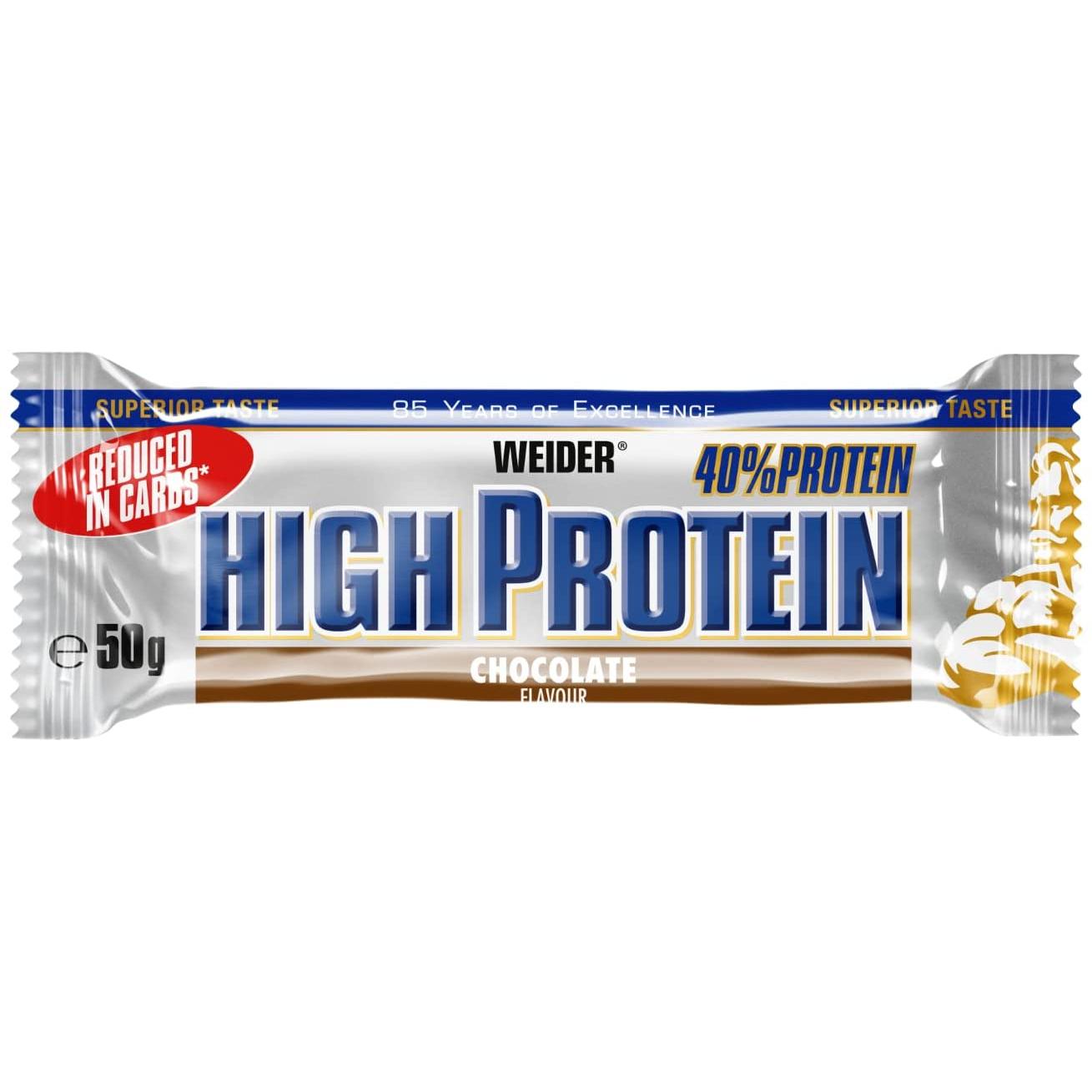 40% Protein Riegel 24 x 50g | Weider