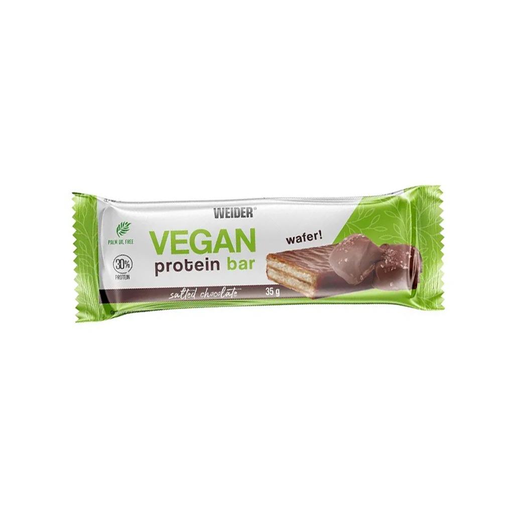 Vegan Protein Bar Wafer 1 x 35g Riegel | Weider