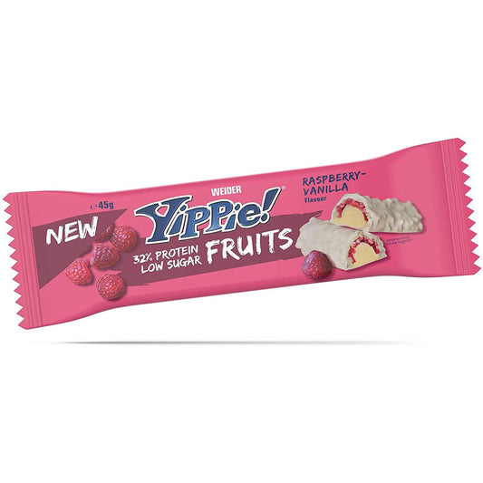 Yippie! Bar Fruits Low Sugar 1 x 45g Riegel | Weider