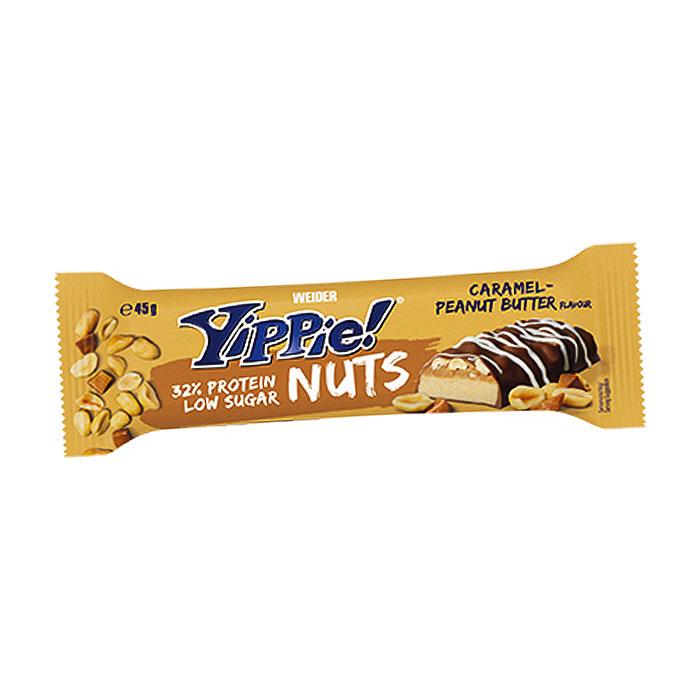 Yippie! Nuts 1 x 45g Riegel | Weider