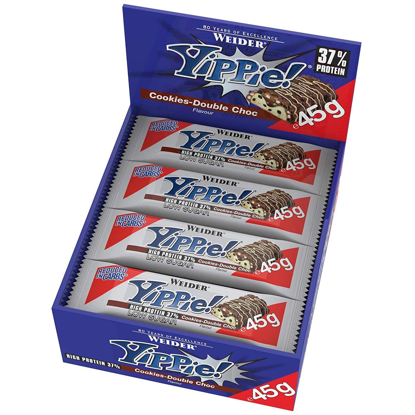 Yippie! Riegel 12 x 45g | Weider