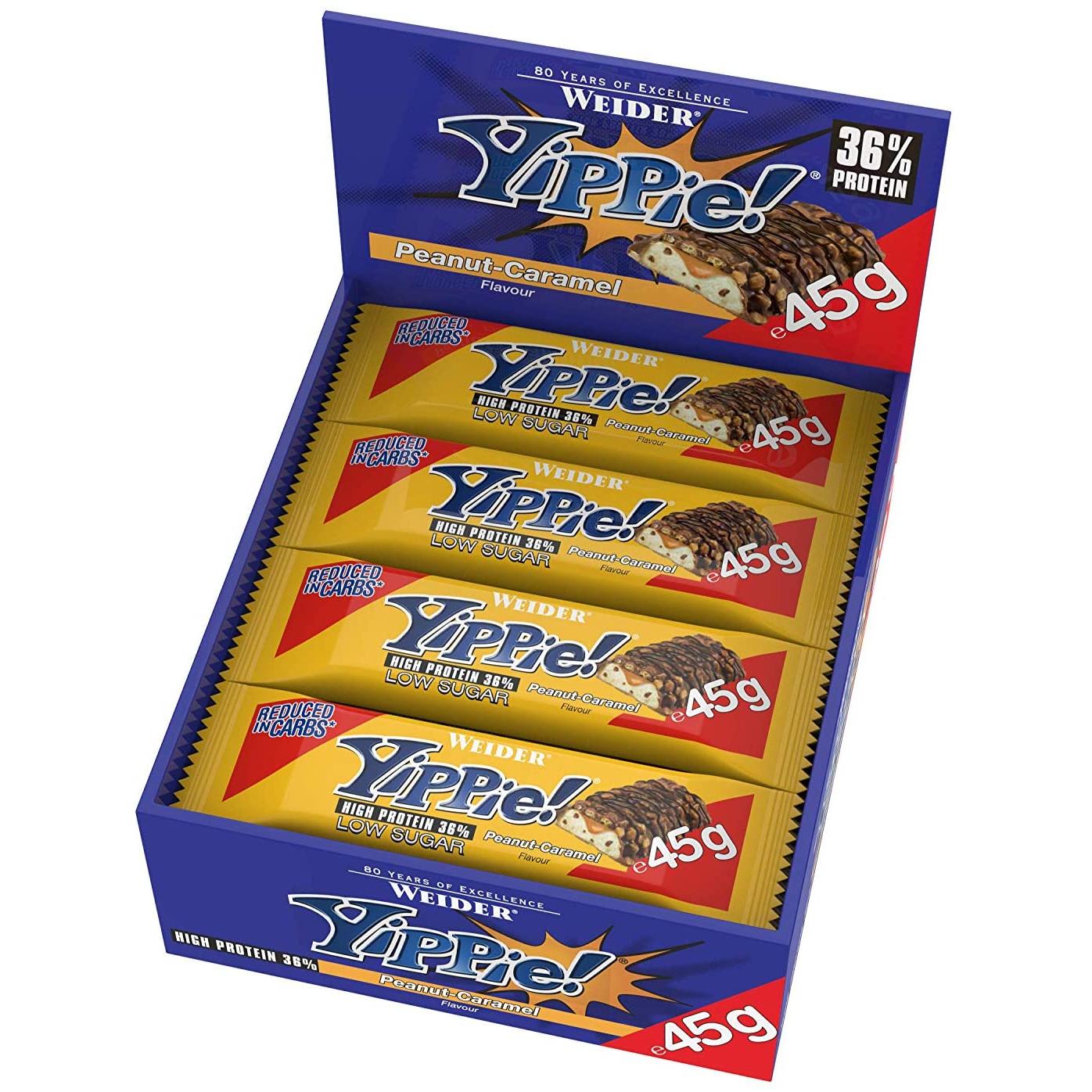 Yippie! Riegel 12 x 45g | Weider